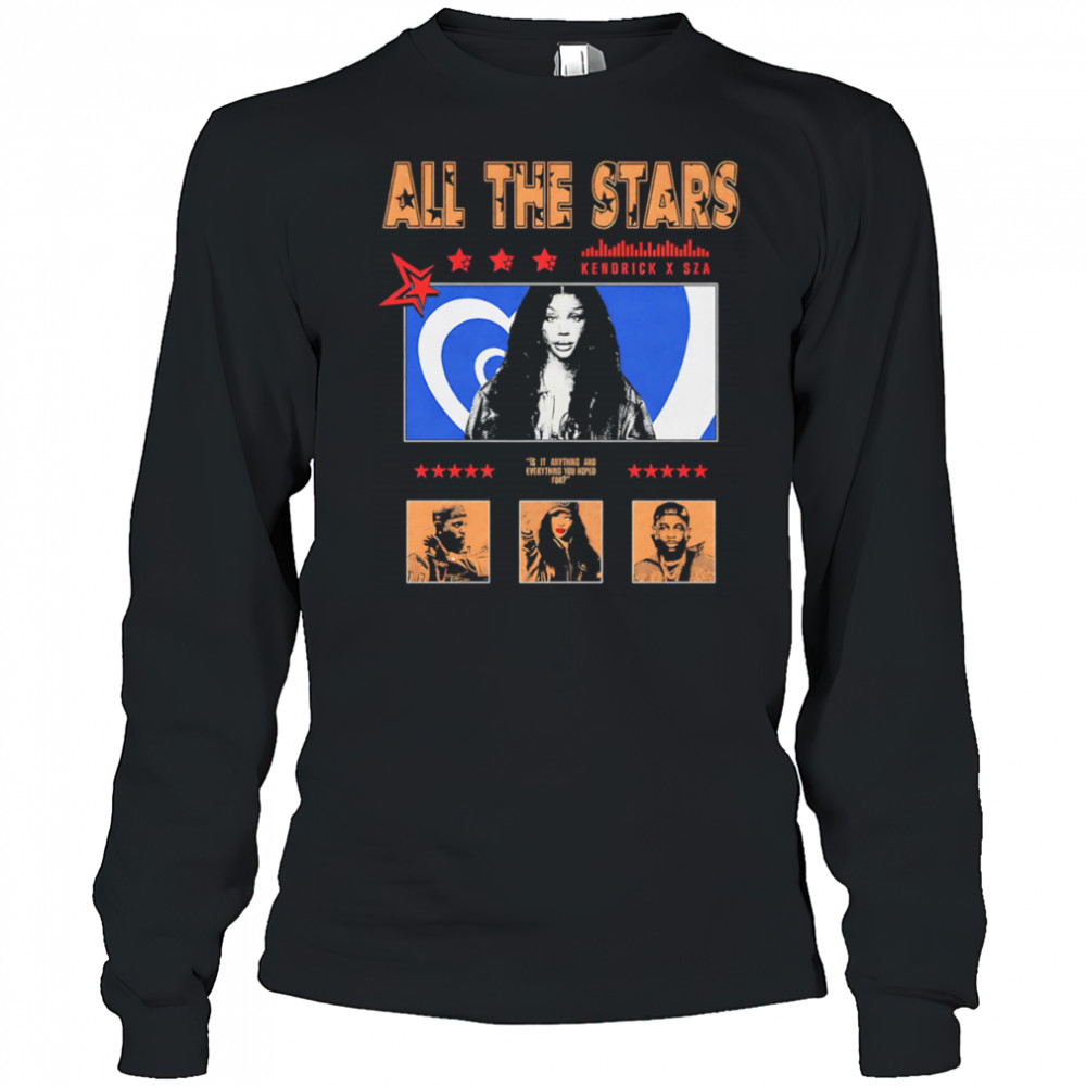 All the Stars Kendrick x Sza shirt Long Sleeved