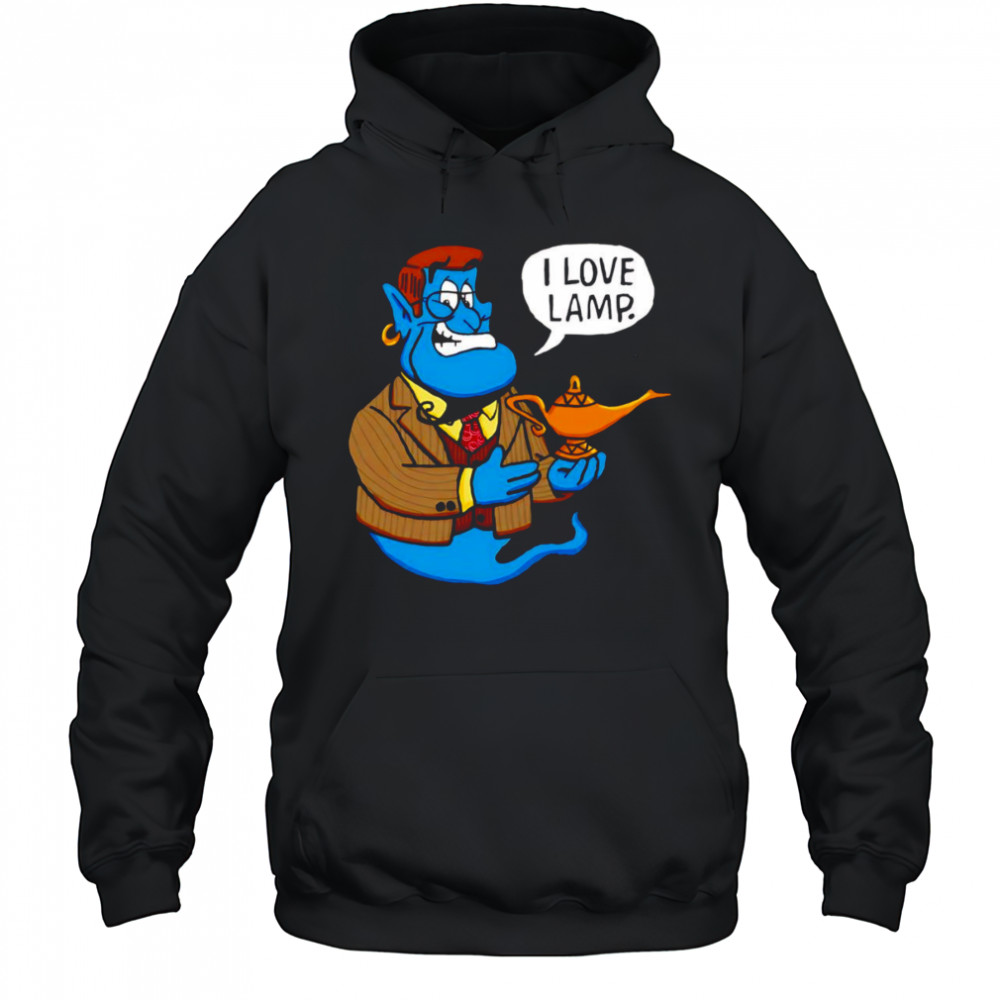 Anchor Genie I love lamp shirt Hoodie