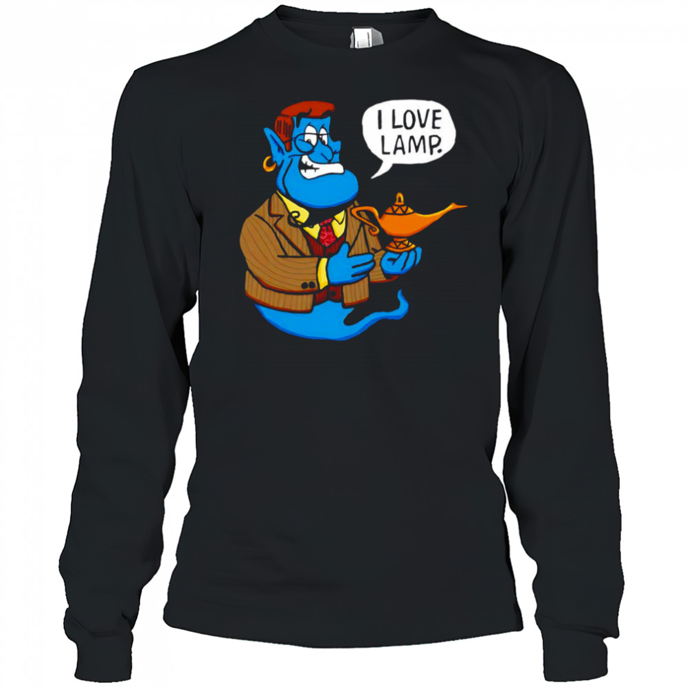Anchor Genie I love lamp shirt Long Sleeved