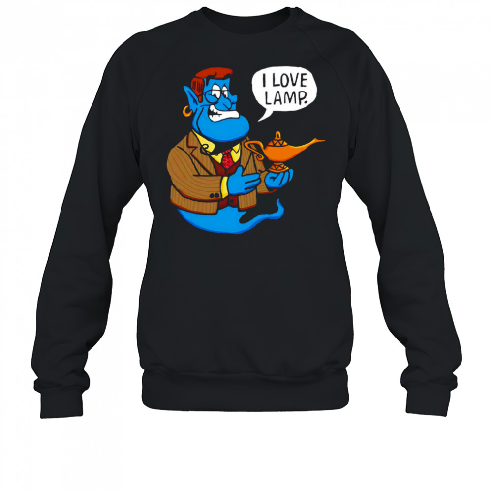Anchor Genie I love lamp shirt Sweatshirt