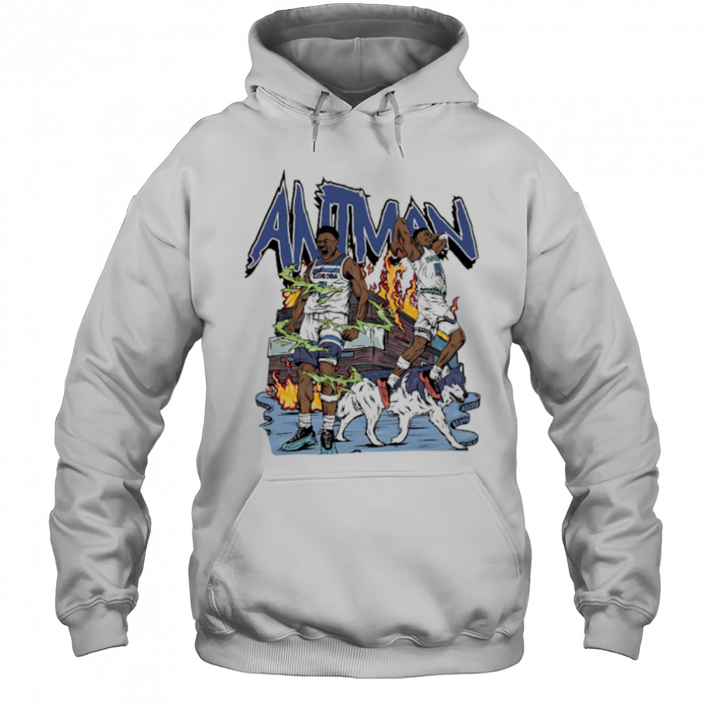 Anthony Edwards Graphic Tee Minnesota Timberwolves vintage shirt Hoodie