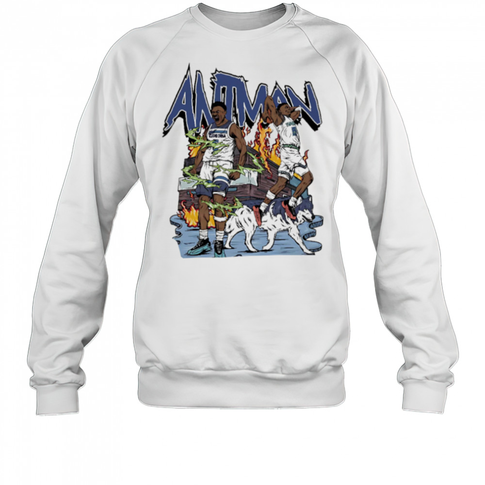 Anthony Edwards Graphic Tee Minnesota Timberwolves vintage shirt Sweatshirt