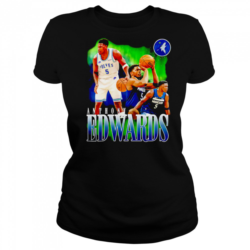 Anthony Edwards Minnesota Timberwolves Notorious 3 0 Player shirt Women's T-shirt