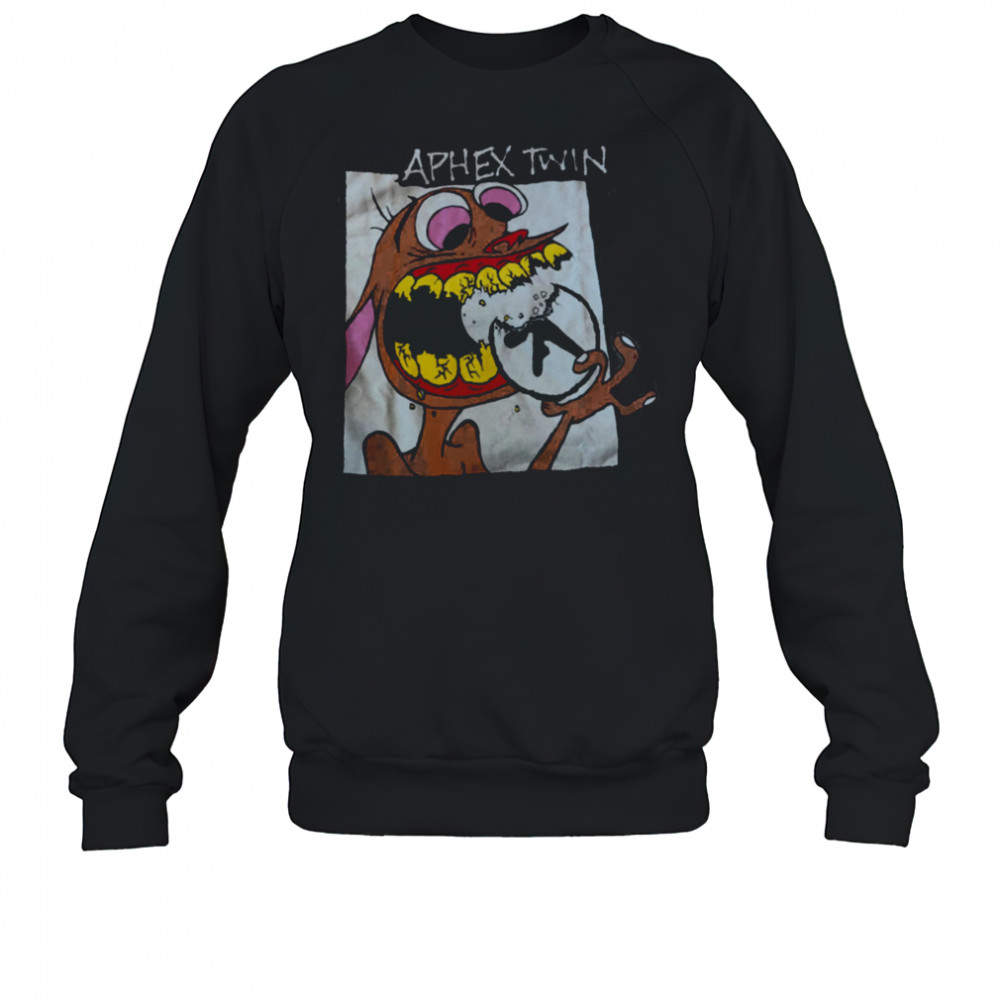 Aphex Twin Ren and Stimpy Mashup T Shirt Sweatshirt