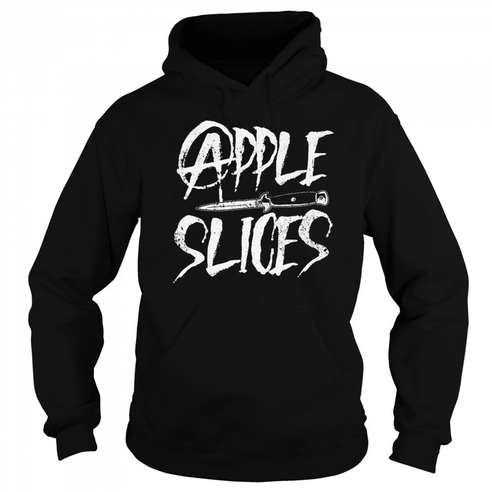Apple Slices Knife Metal T-shirt Sweatshirt