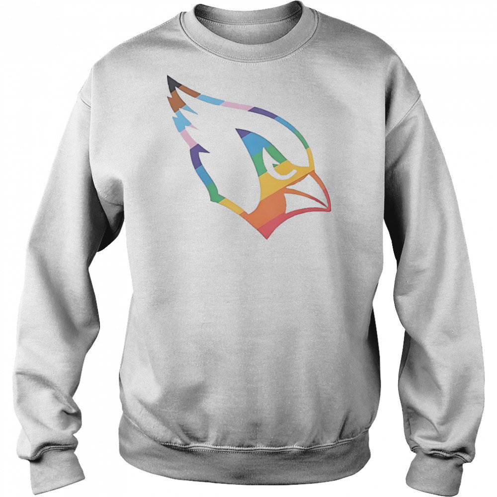 Arizona Cardinals Pride Logo T-Shirt Hoodie