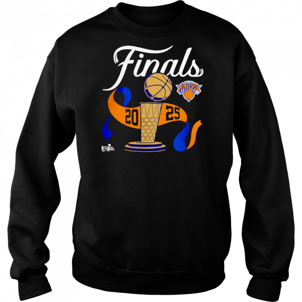 Basketball Finals Trophy New York Knicks 2025 shirt Hoodie