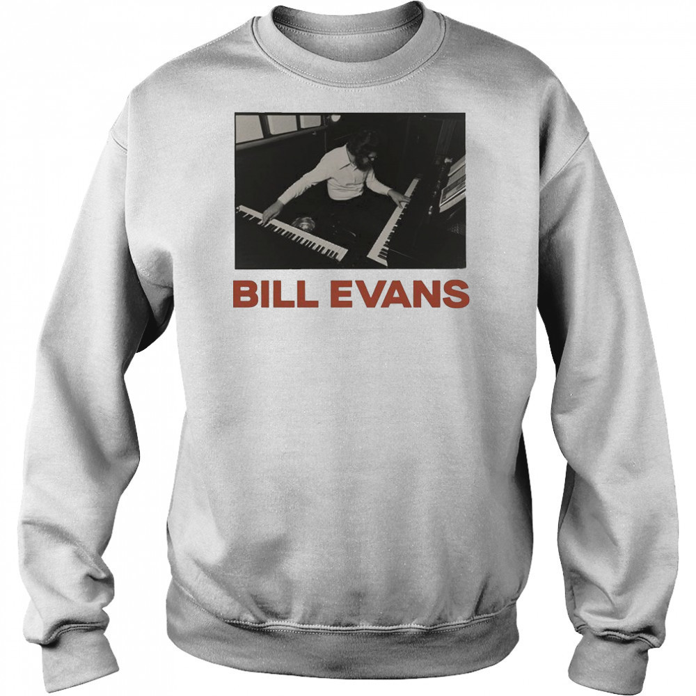 Bill Evans Piano T-Shirt Hoodie