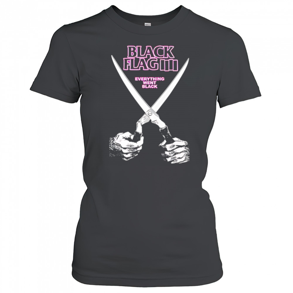 Black Flag Everything Went Black shirt Women's T-shirt