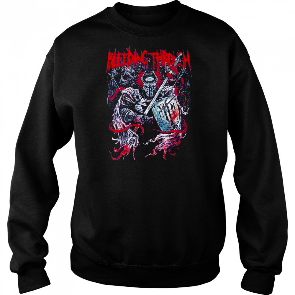 Bleeding Through Warrior T-shirt Hoodie