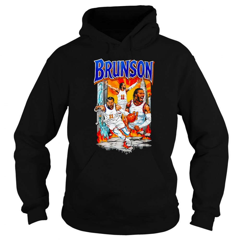 Brunson New York Knicks Captain basketball graphic shirt Sweatshirt