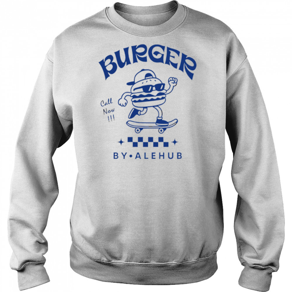 Burgers Call New By Alehub Sandwiches roller skating shirt Hoodie