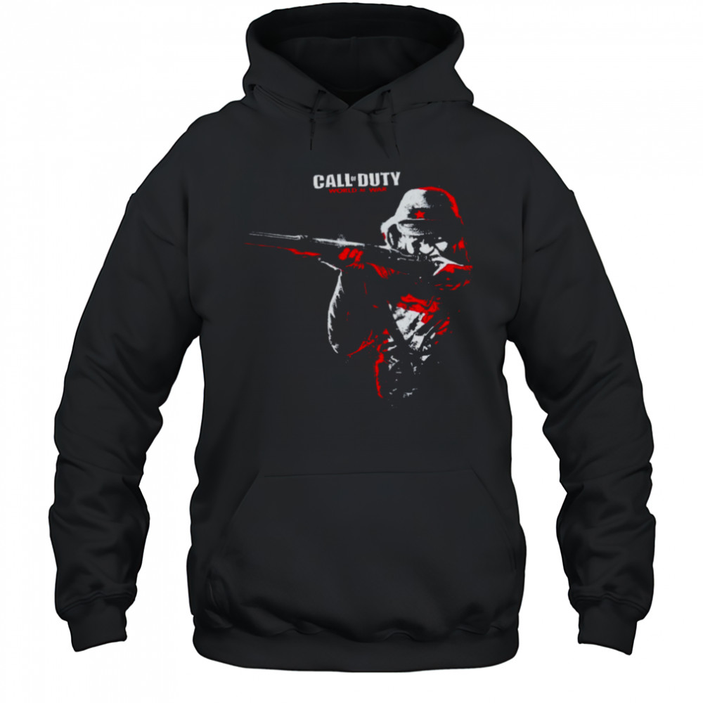 Call Of Duty World At WAR T Shirt Hoodie