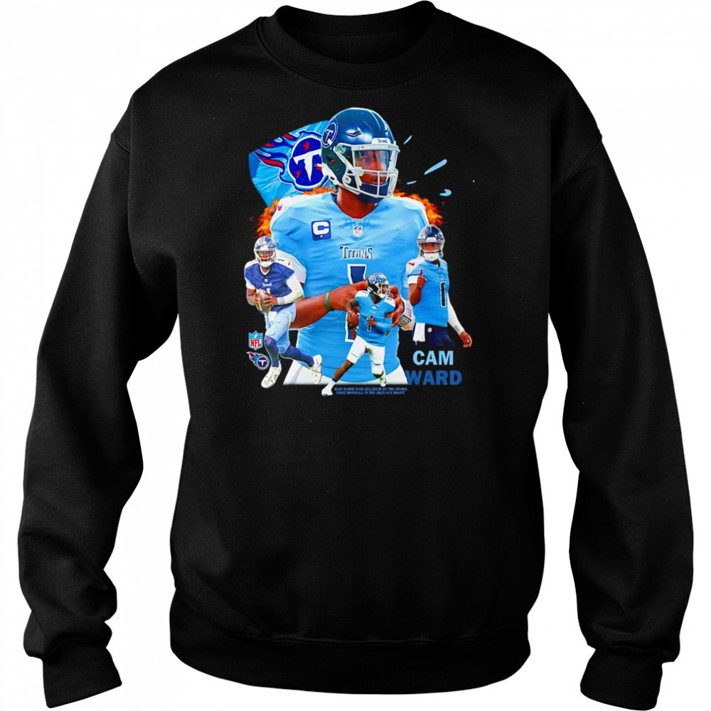 Cam Ward Rookie Tennessee Titans graphic shirt Hoodie