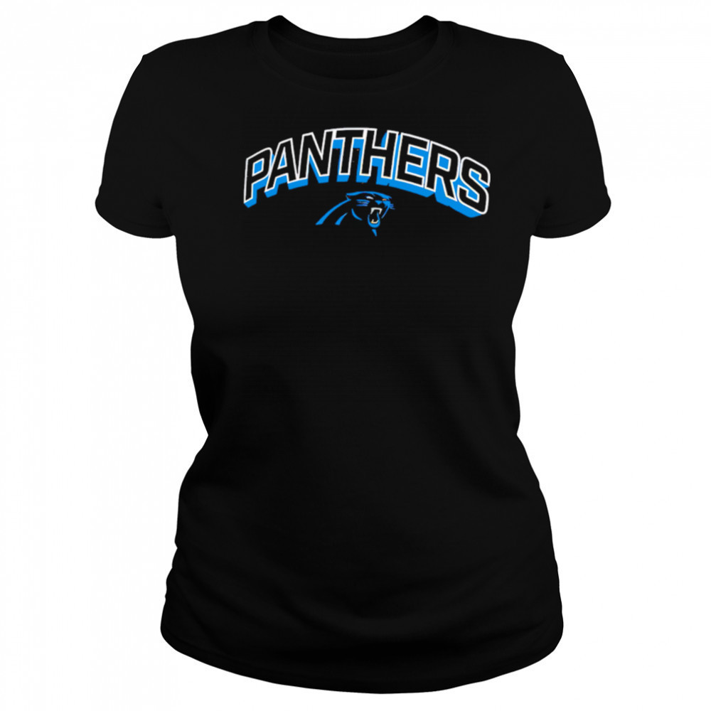 Carolina Panthers NFL Velocity Performance arc shirt Women's T-shirt