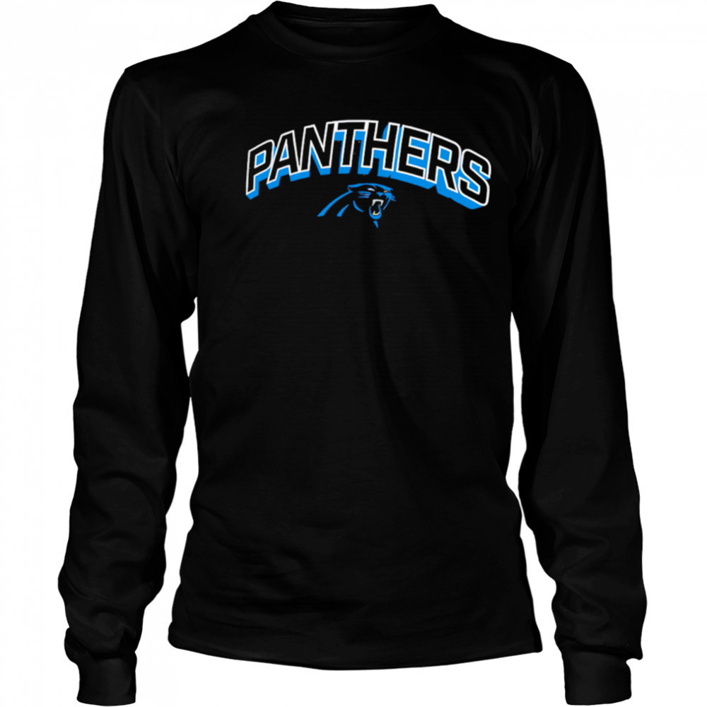 Carolina Panthers NFL Velocity Performance arc shirt Long Sleeved
