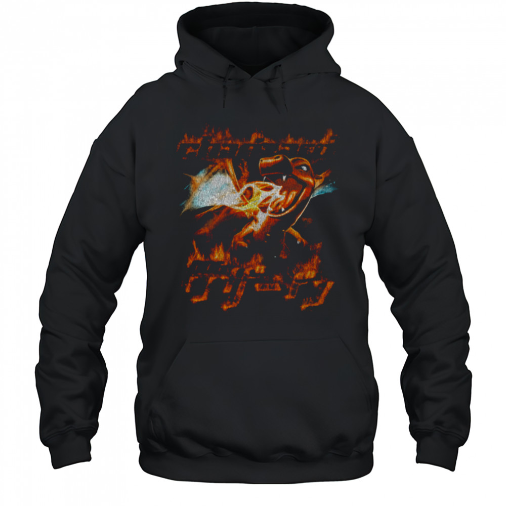 Charizard Fire Blast Pokémon T Shirt Hoodie