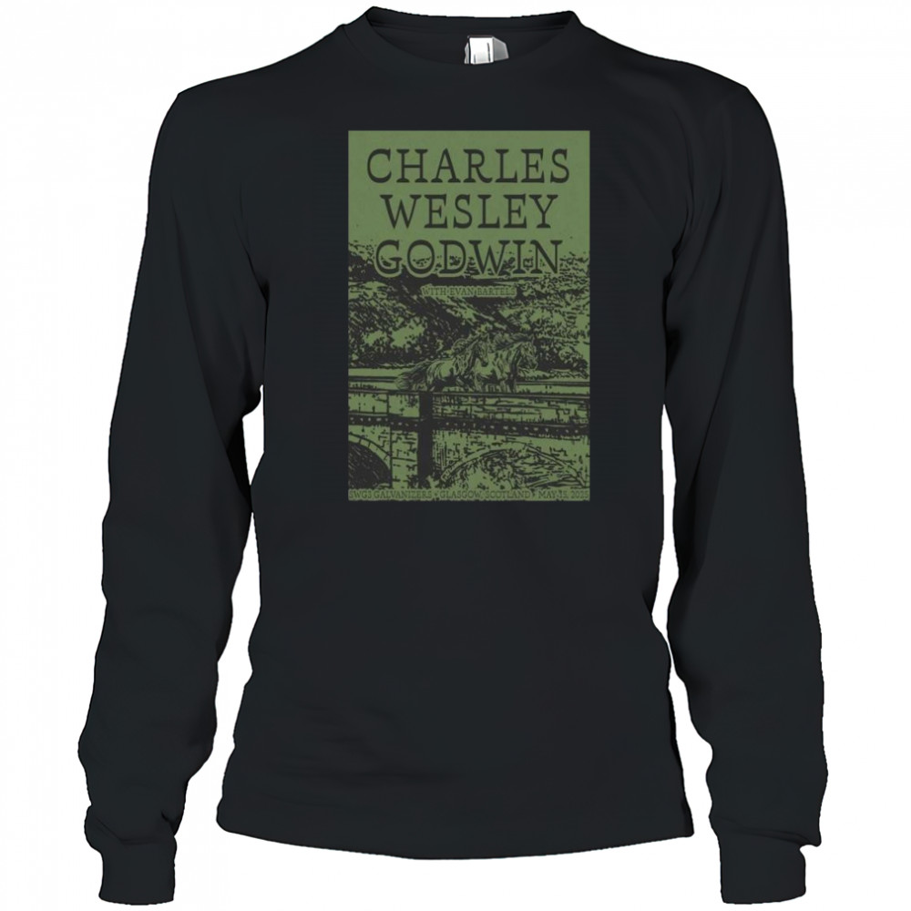 Charles Wesley Godwin SWG3 Galvanizers Glasgow UK May 15 2025 Tour t-shirt Long Sleeved