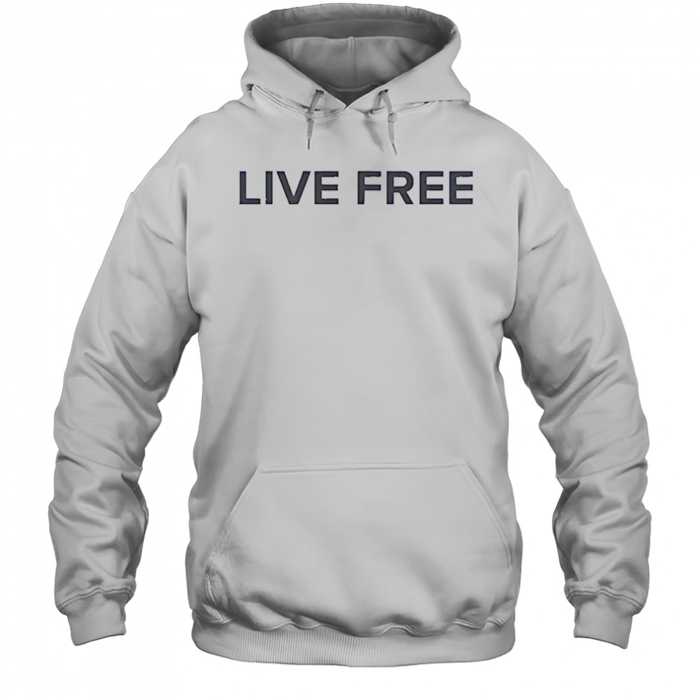 Charlie Kirk Live Free T-Shirt Hoodie