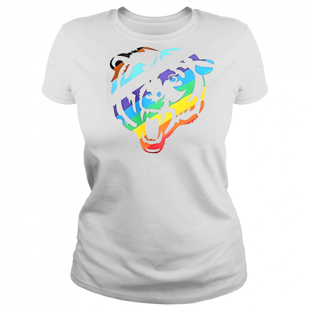 Chicago Bears Logo Pride T-Shirt Women's T-shirt