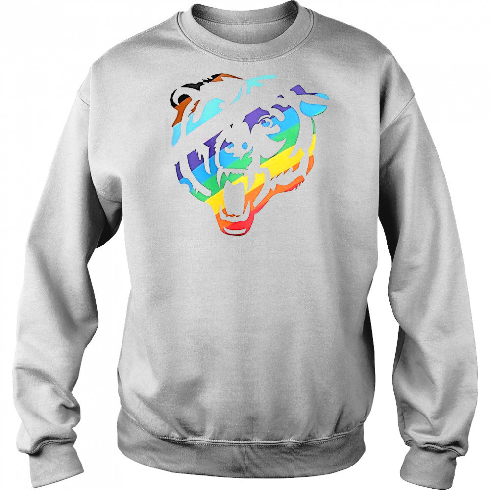 Chicago Bears Logo Pride T-Shirt Hoodie