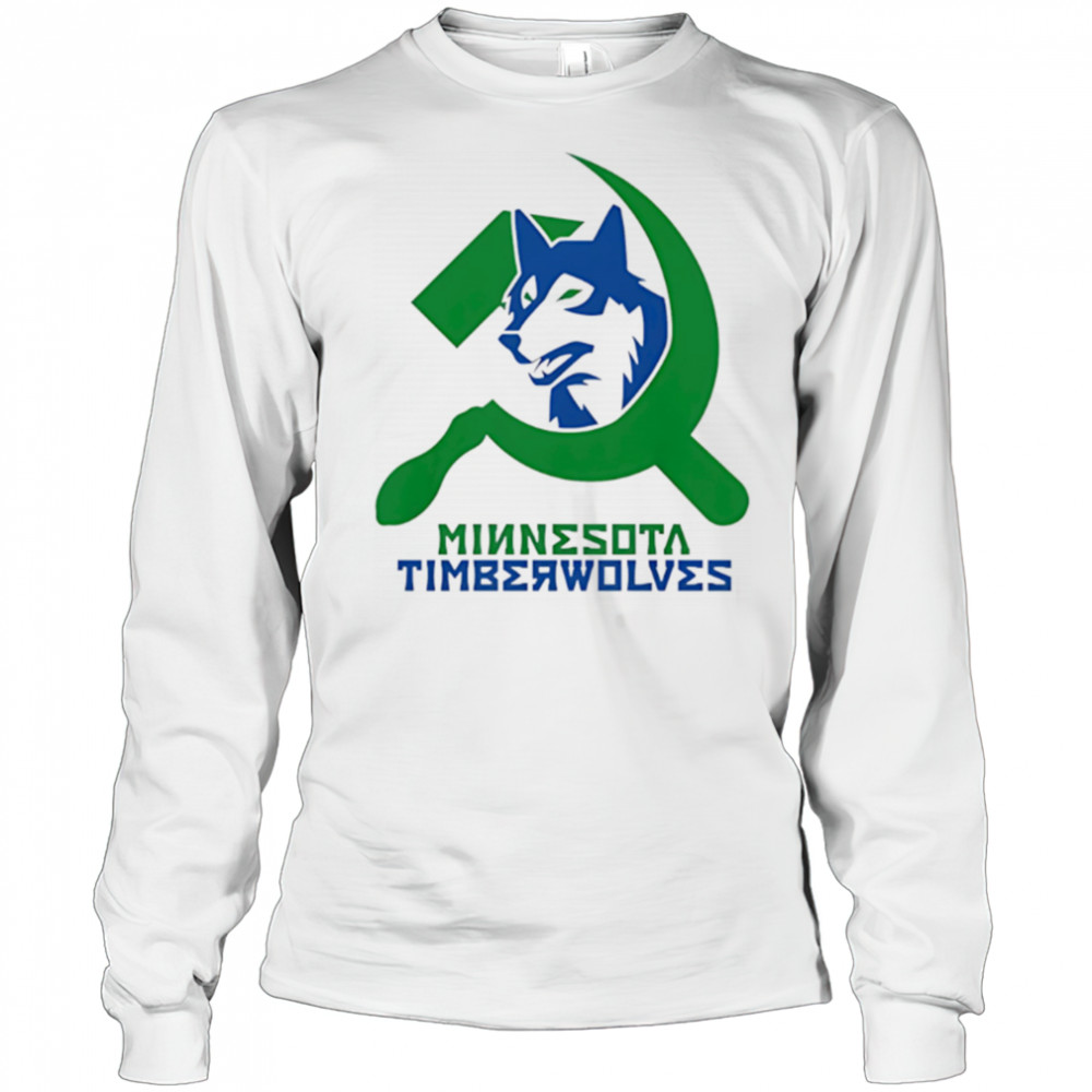 Communist Minnesota Timberwolves Karl Anthony Towns Nba shirt Long Sleeved
