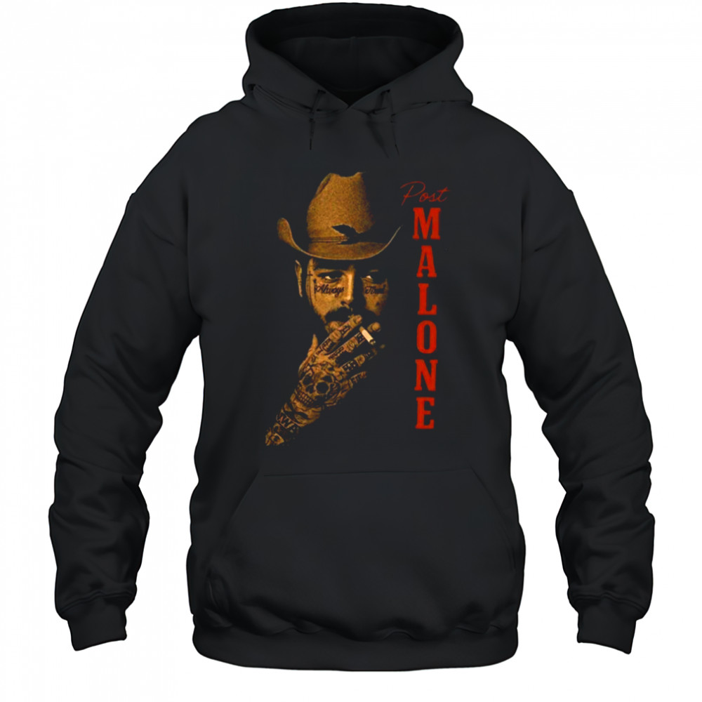 Cowboy Post Country Western Posty Rap Graphic Shirt Hoodie