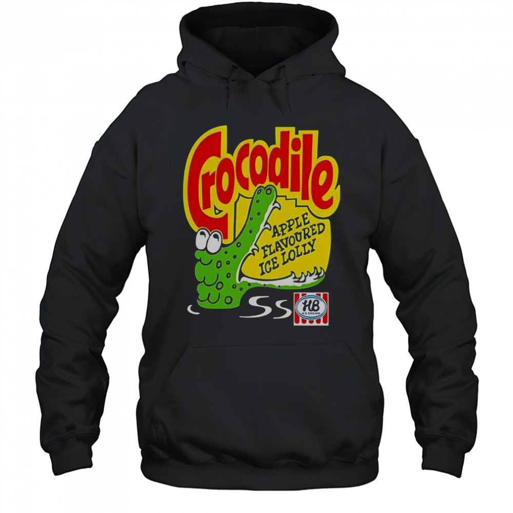 Crocodile Apple Flavoured Ice Lolly T-Shirt Hoodie