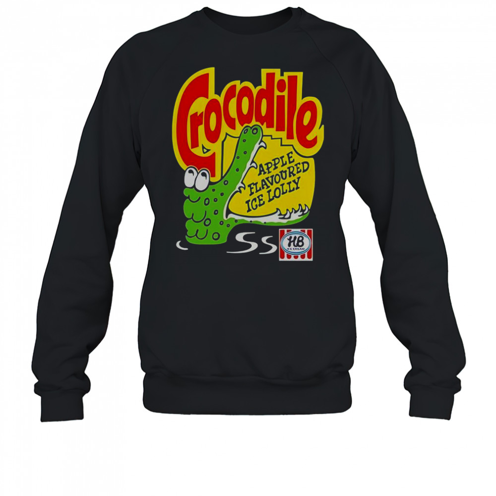 Crocodile Apple Flavoured Ice Lolly T-Shirt Sweatshirt