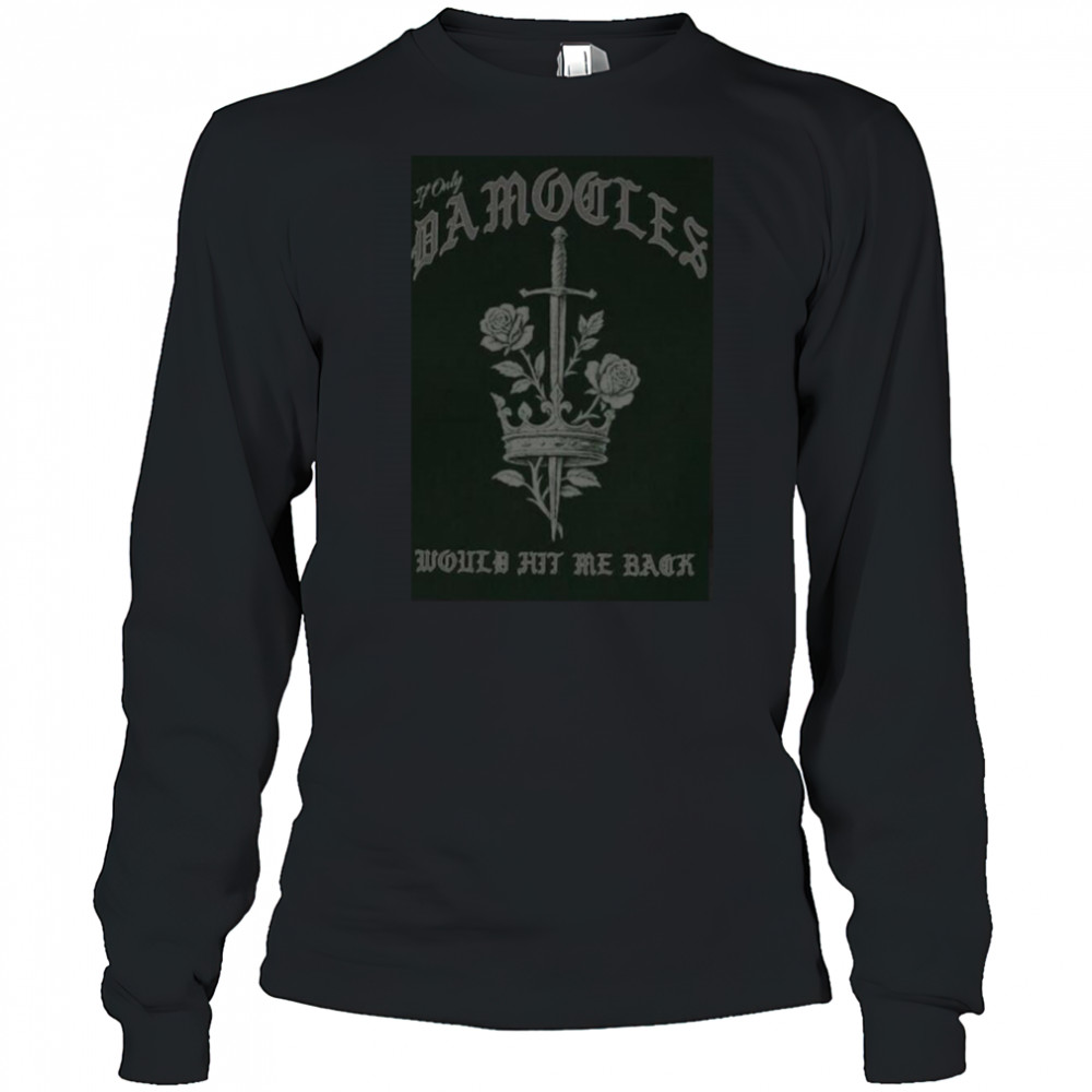 Damocles Vessel Gothic Rock T Shirt Long Sleeved