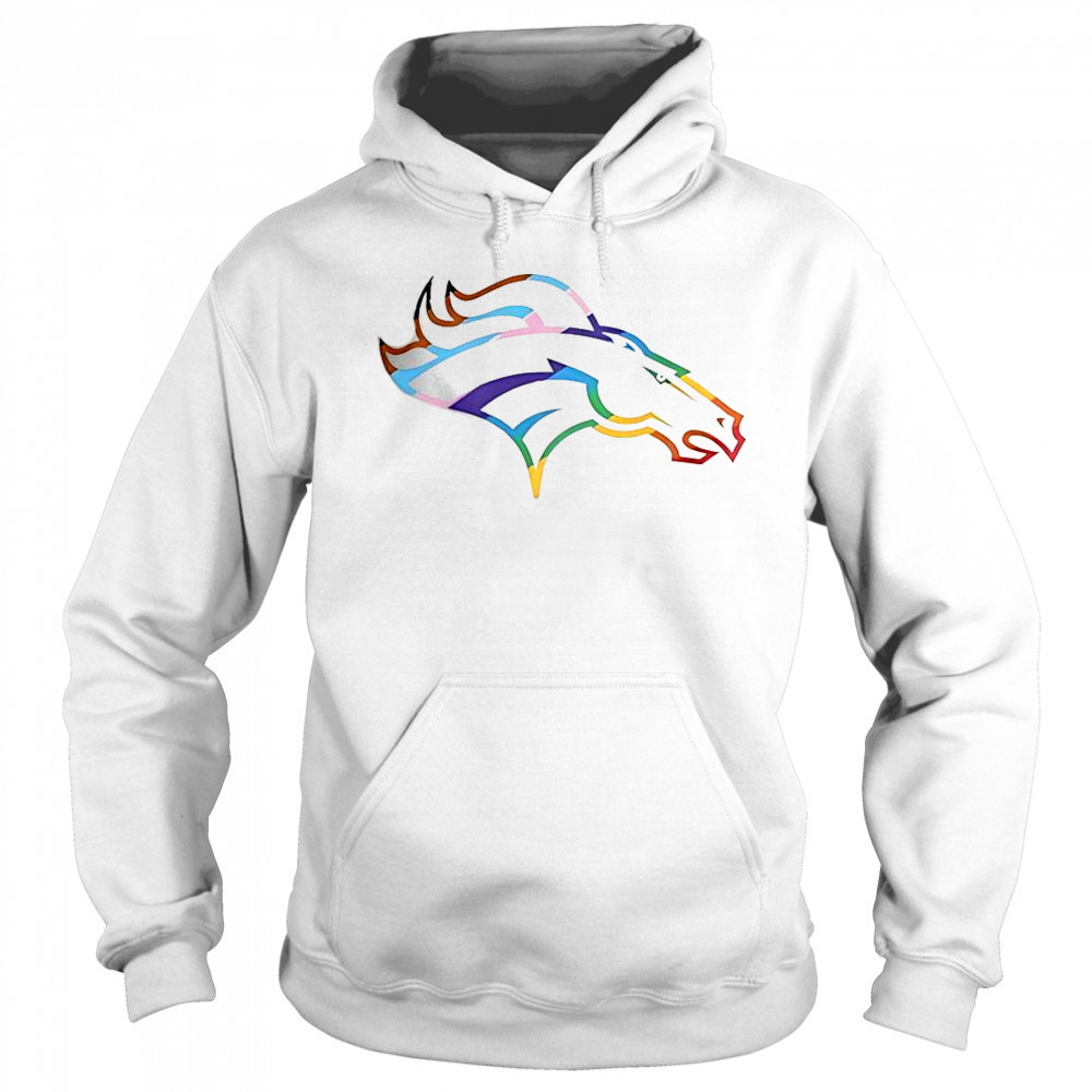 Denver Broncos Logo Pride T-Shirt Sweatshirt