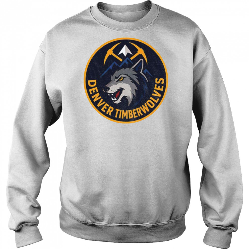 Denver Timberwolves funny NBA logo shirt Hoodie