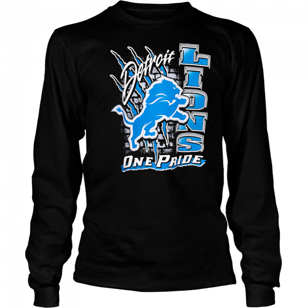Detroit Lions One Pride Vintage shirt Long Sleeved