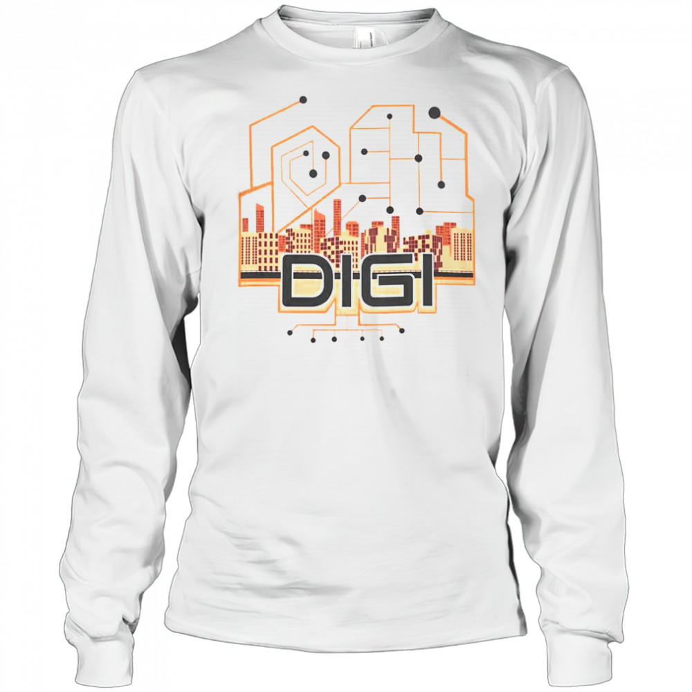 Digi Circuit City T-Shirt Long Sleeved