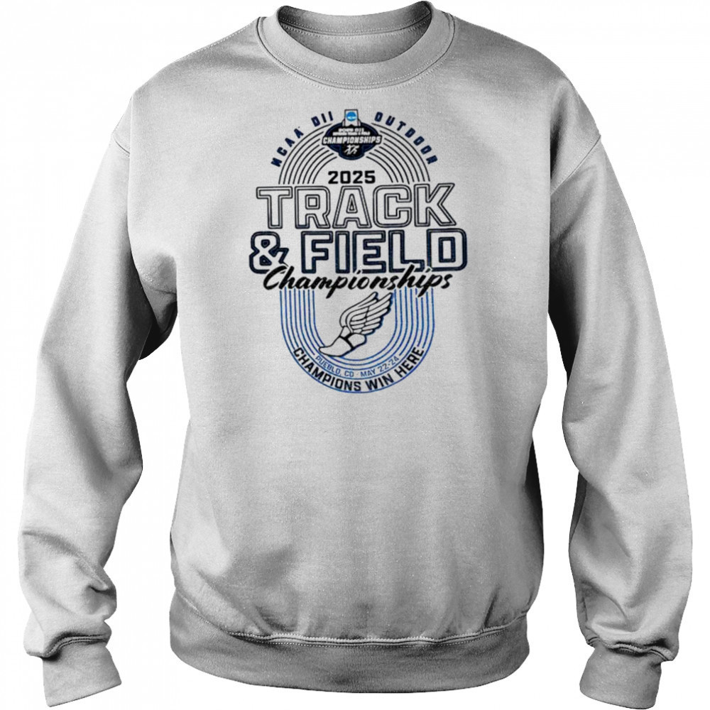 Division II Outdoor Track and Field Championships champions win here shirt Hoodie