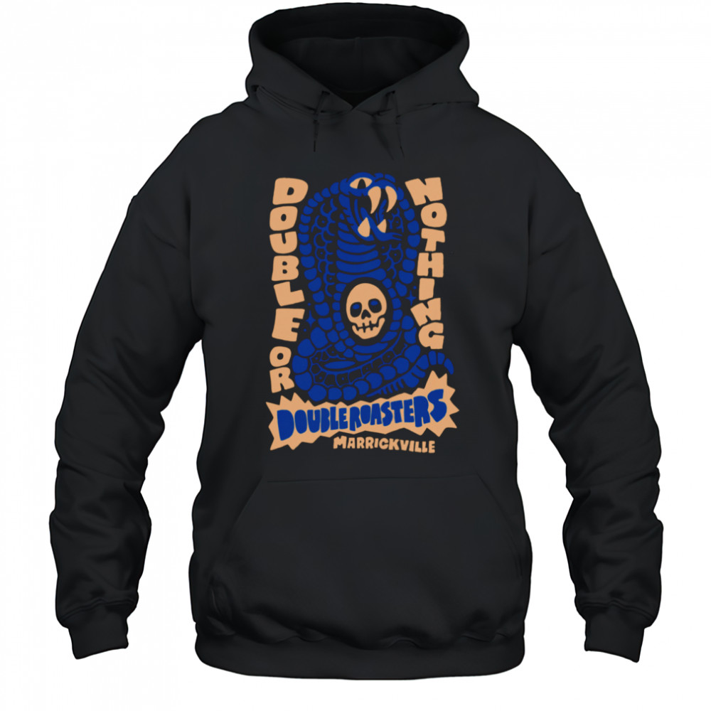 Double Roasters Marrickville Snake Graphic T Shirt Hoodie