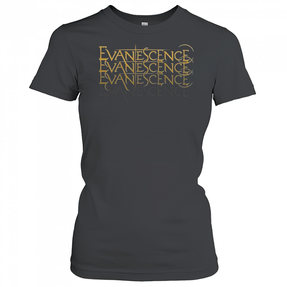Evanescence Repeat Logo T-shirt Women's T-shirt