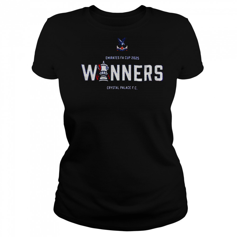 FA Cup Emirates Winners Crystal Palace Football Club 24 25 shirt Women's T-shirt