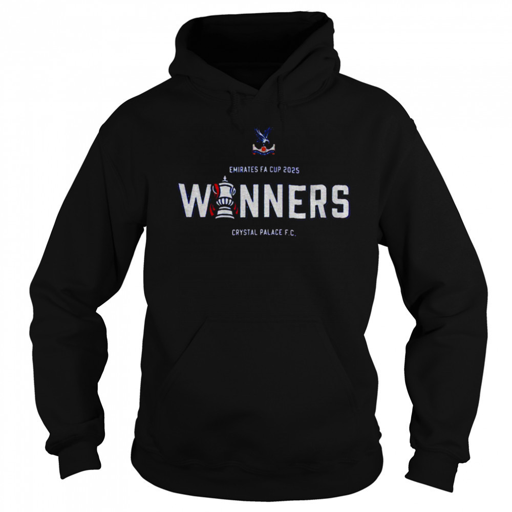 FA Cup Emirates Winners Crystal Palace Football Club 24 25 shirt Sweatshirt