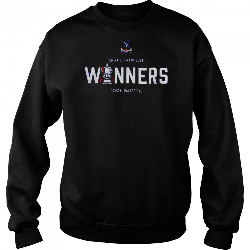 FA Cup Emirates Winners Crystal Palace Football Club 24 25 shirt Hoodie