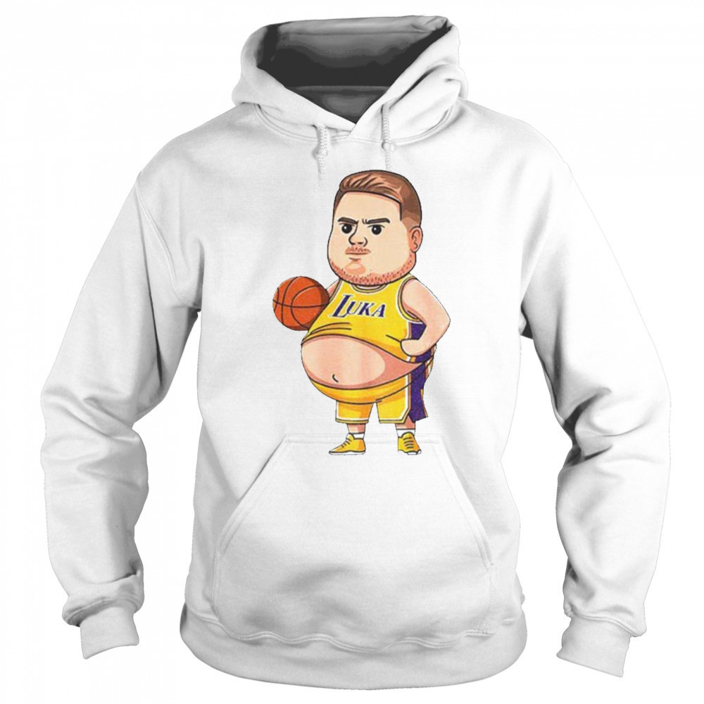 Fat Luka Doncic Los Angeles Lakers NBA Basketball Funny shirt Sweatshirt