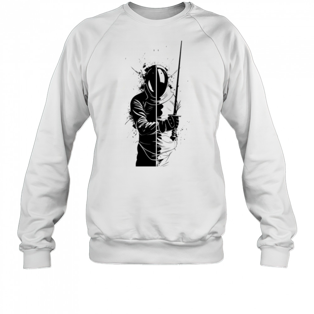 Fencing Strip swordsman shirt Sweatshirt
