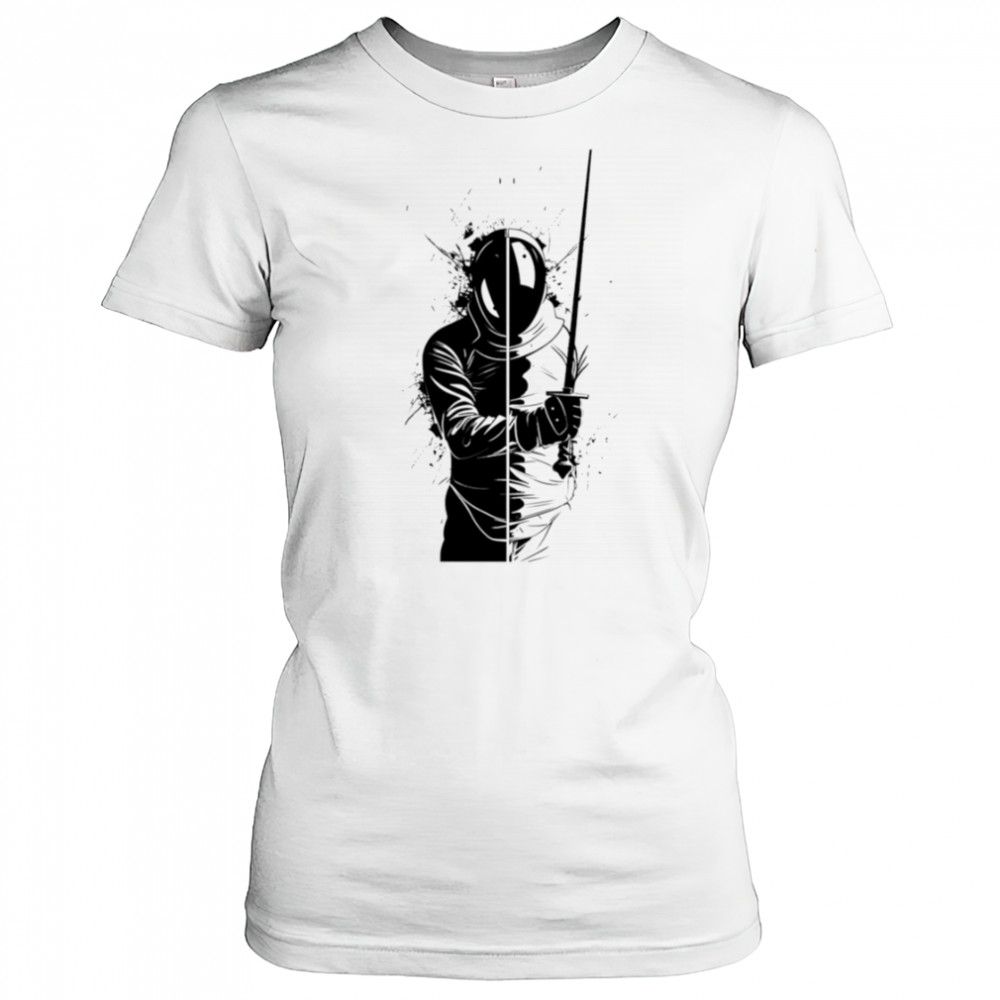 Fencing Strip swordsman shirt Women's T-shirt
