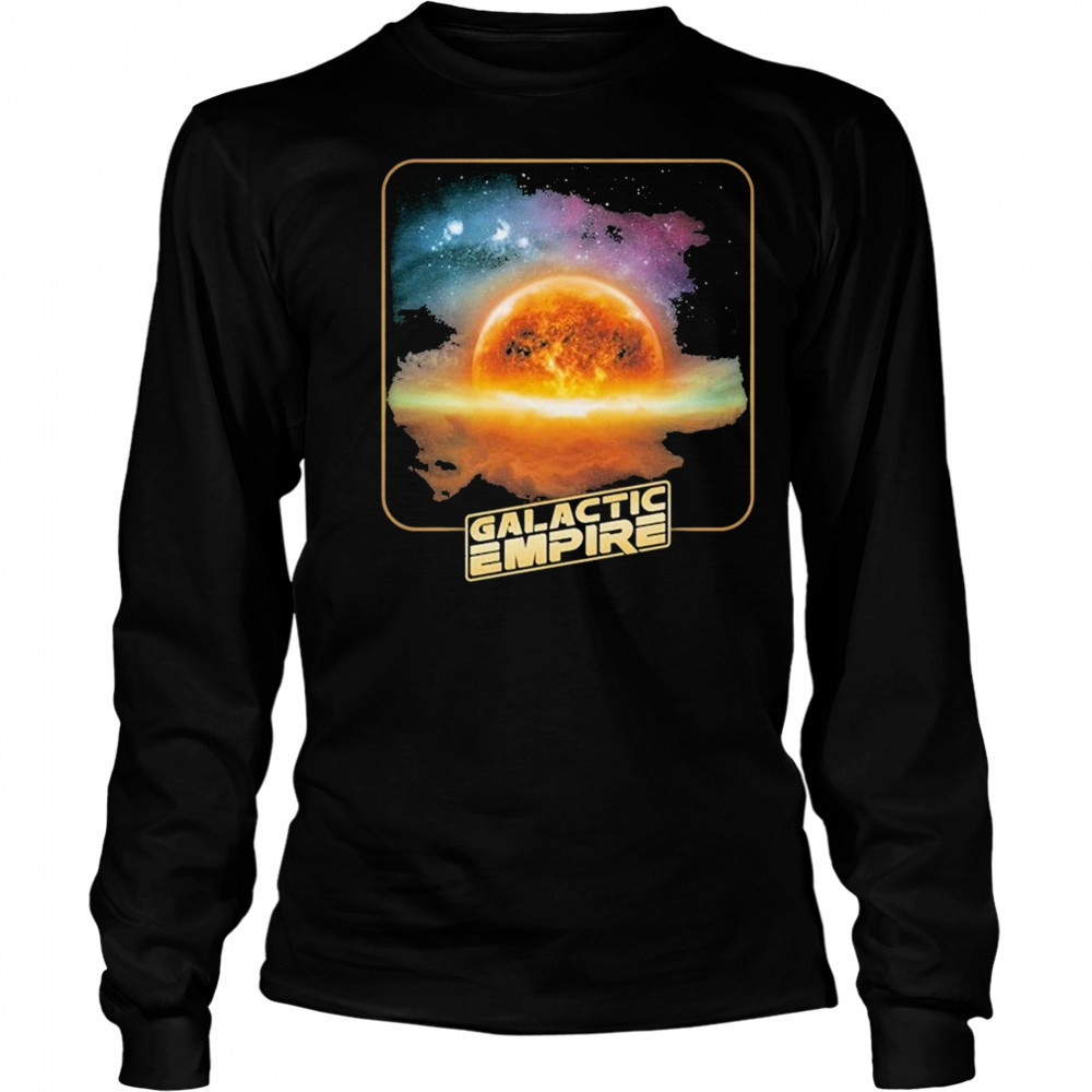 Galactic Empire Space Album T-shirt Long Sleeved