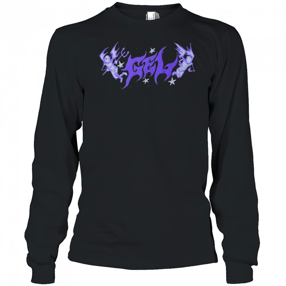 Gel Devil And Angel T-shirt Long Sleeved