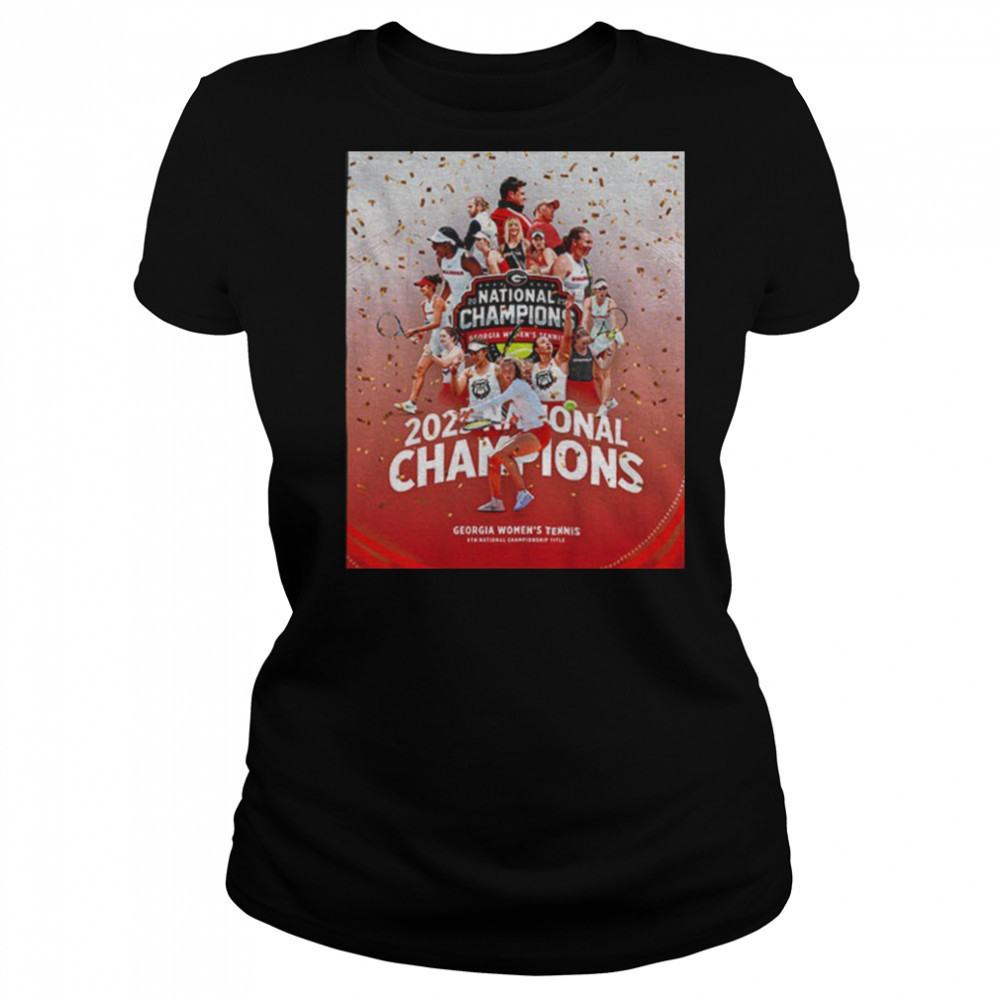 Georgia Bulldogs 2025 Division 1 SEC Women’s Tennis National Champions shirt Women's T-shirt