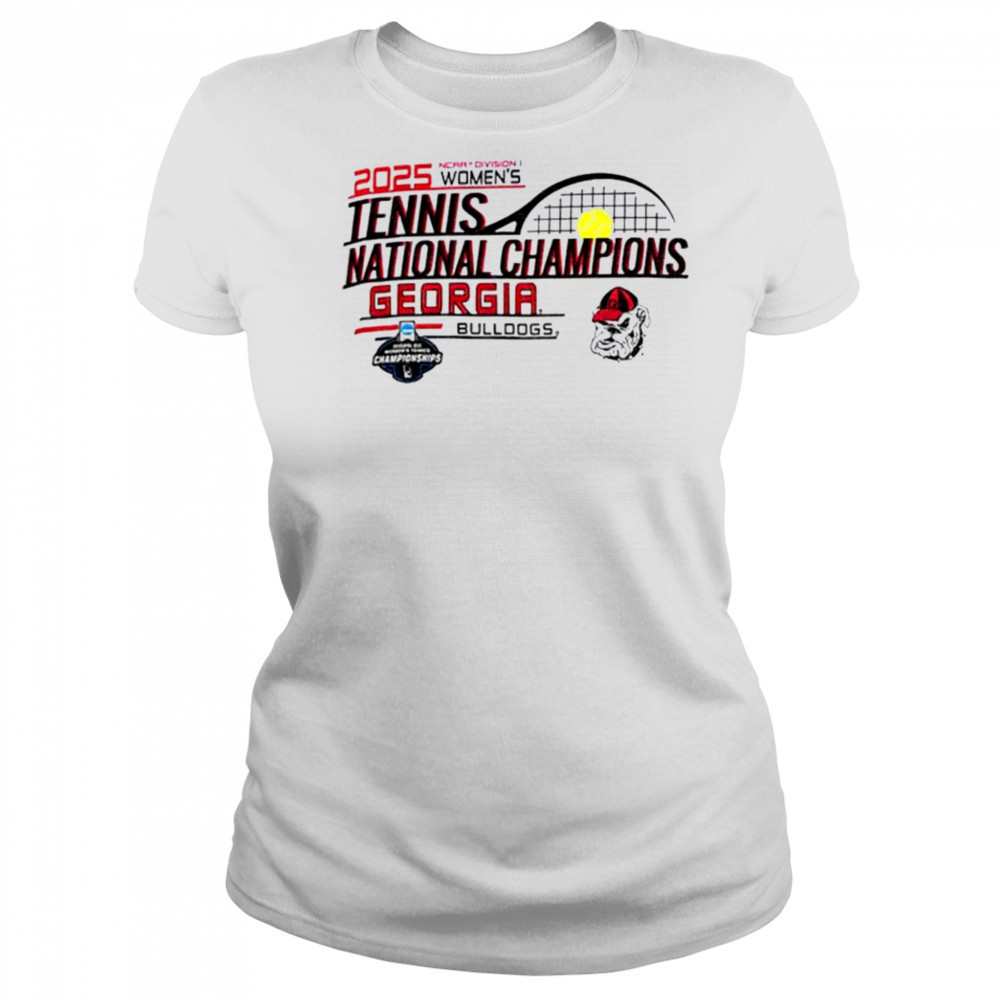 Georgia Bulldogs 2025 NCAA Women’s Tennis National Champions shirt Women's T-shirt