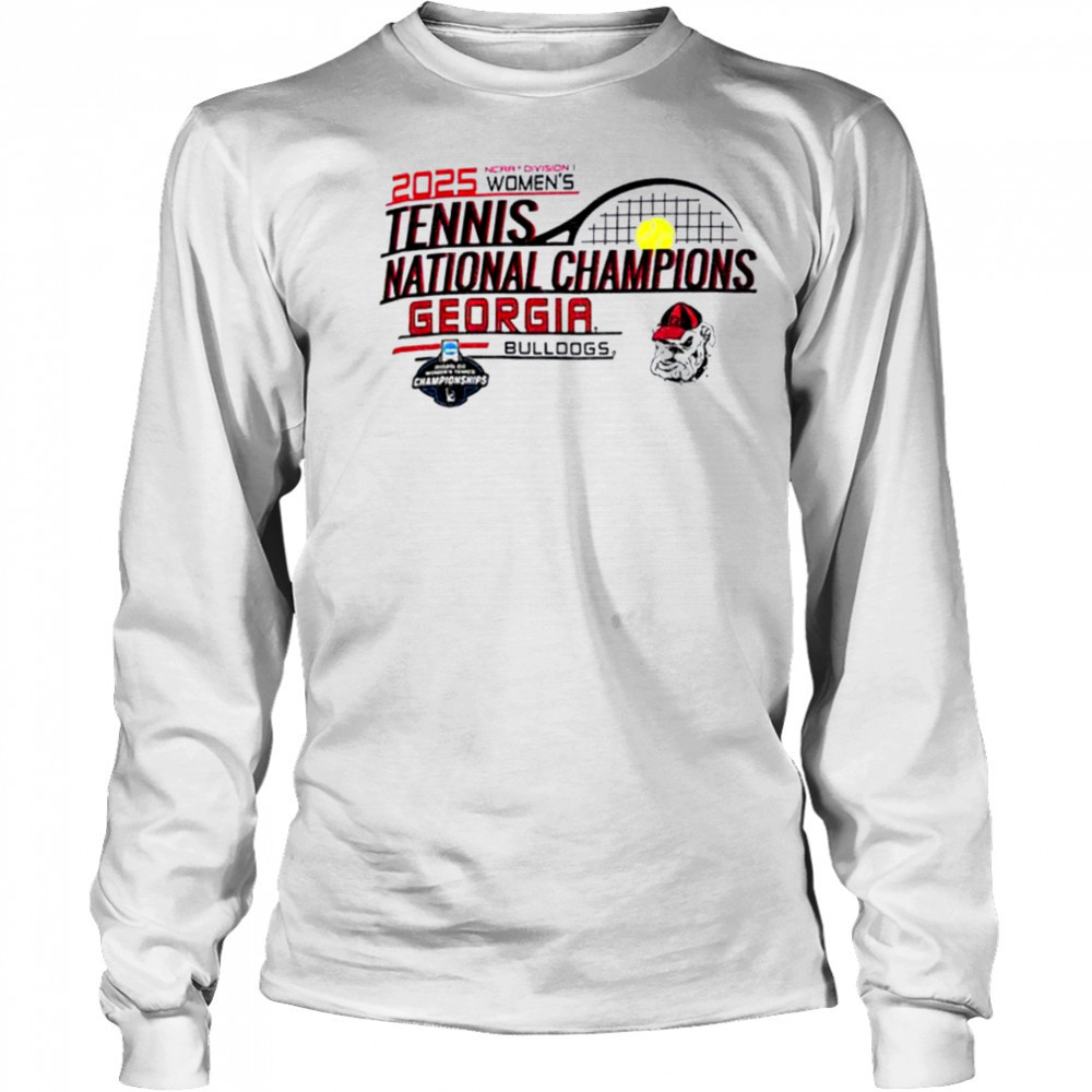 Georgia Bulldogs 2025 NCAA Women’s Tennis National Champions shirt Long Sleeved