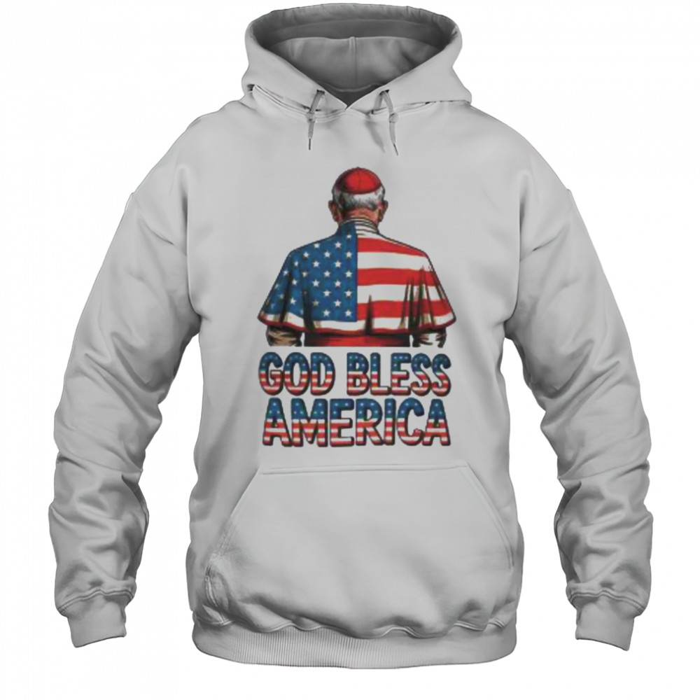 God Bless America Pope Leo XIV Robert Prevost Shirt Hoodie