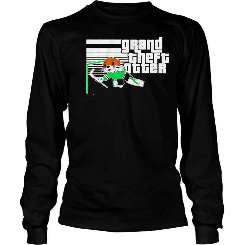 Grand Theft Otter Jake Oettinger shirt Long Sleeved
